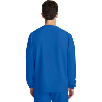 Unisex Snap Front Warm Up Jacket