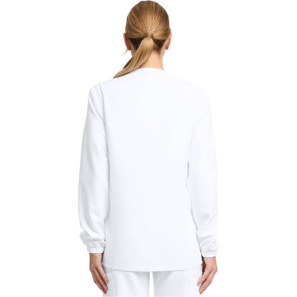 Unisex Snap Front Warm Up Jacket