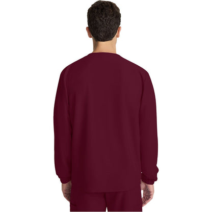 Unisex Snap Front Warm Up Jacket