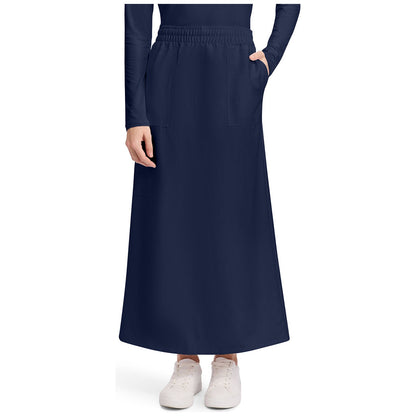 Women's 3-Pocket Elastic Waist Skirt
