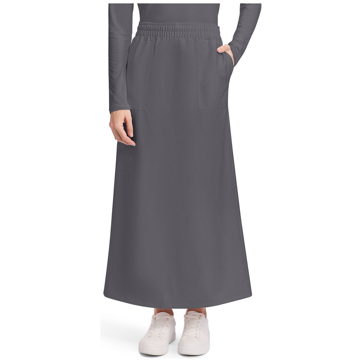 Women's 3-Pocket Elastic Waist Skirt