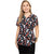 V-Neck Tuckable Print Top