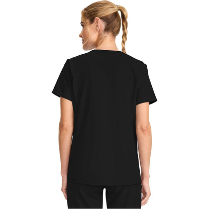 Maternity Mock Wrap V-Neck Top