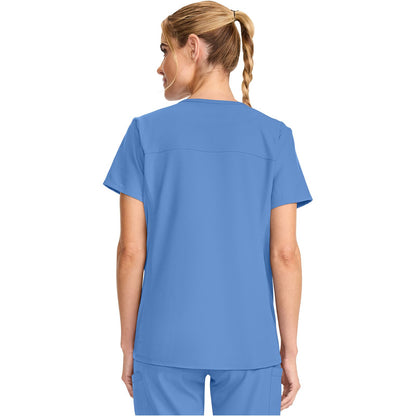 Maternity Mock Wrap V-Neck Top