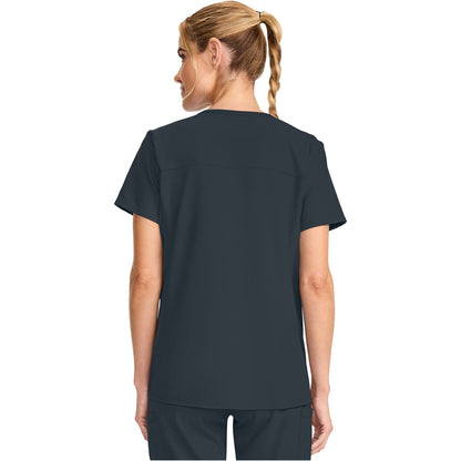 Maternity Mock Wrap V-Neck Top