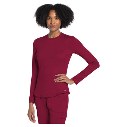 Long Sleeve Underscrub Knit Tee