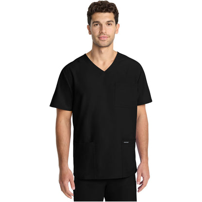 Men's Tuck-in V-neck Top