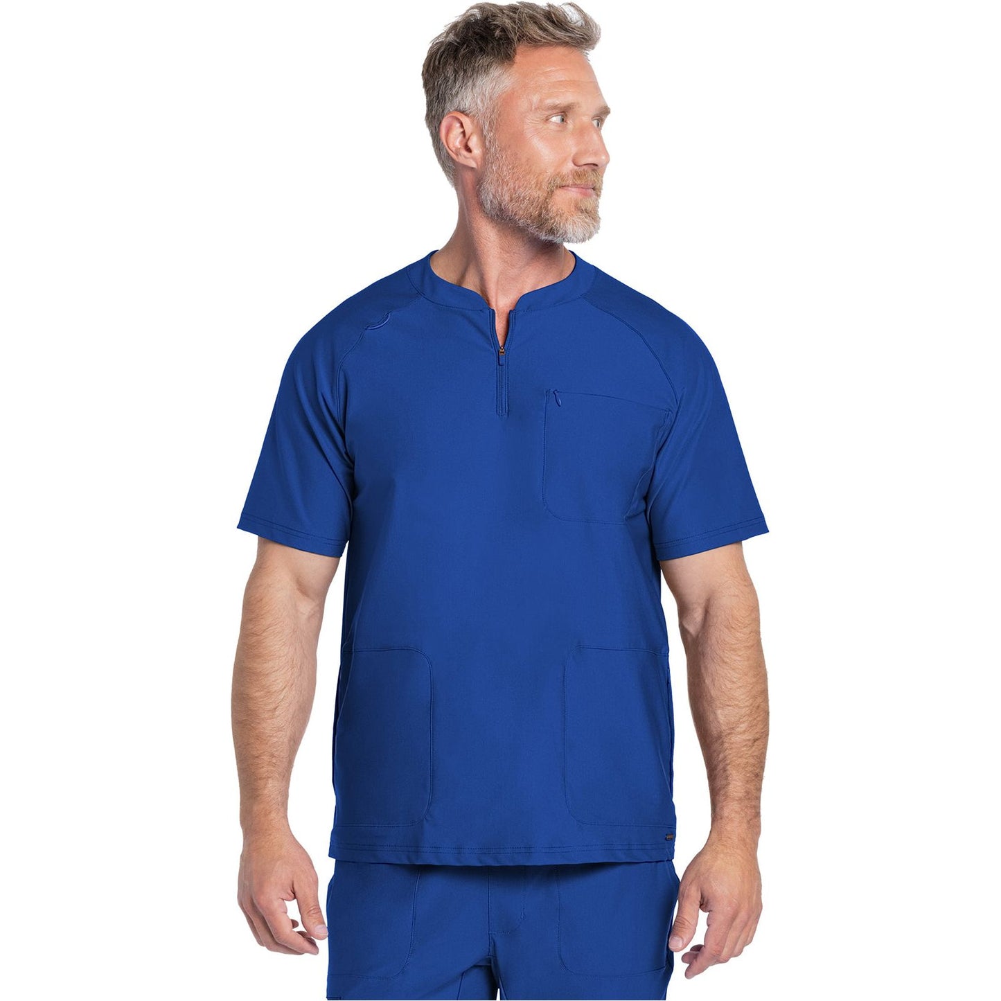 Men's Quarter Zip Henley Top