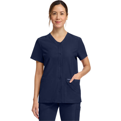 Women's 2-Pocket Snap-Front Top