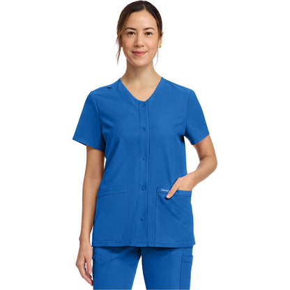 Women's 2-Pocket Snap-Front Top