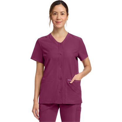 Women's 2-Pocket Snap-Front Top