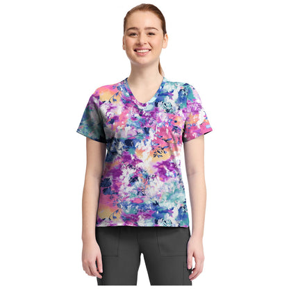 Women's High-Low V-Neck Top