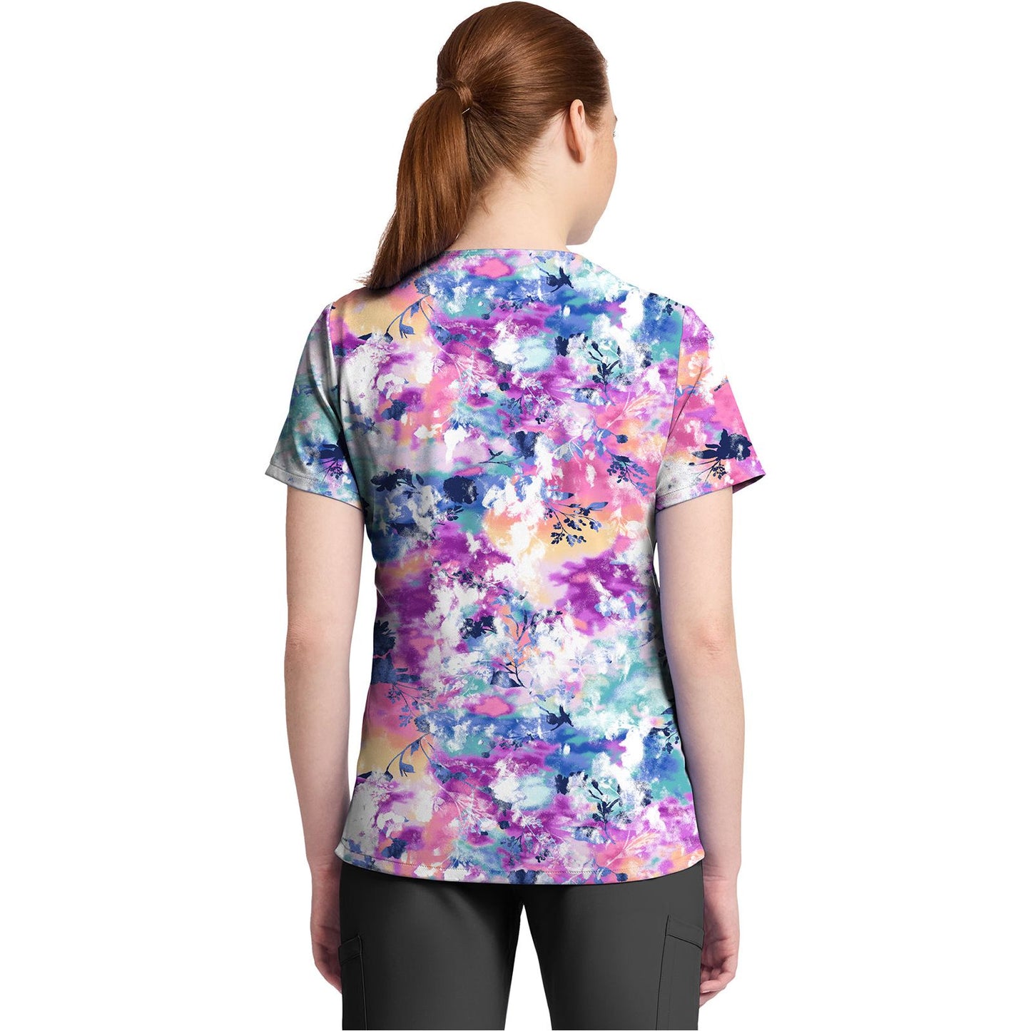 Women's High-Low V-Neck Top