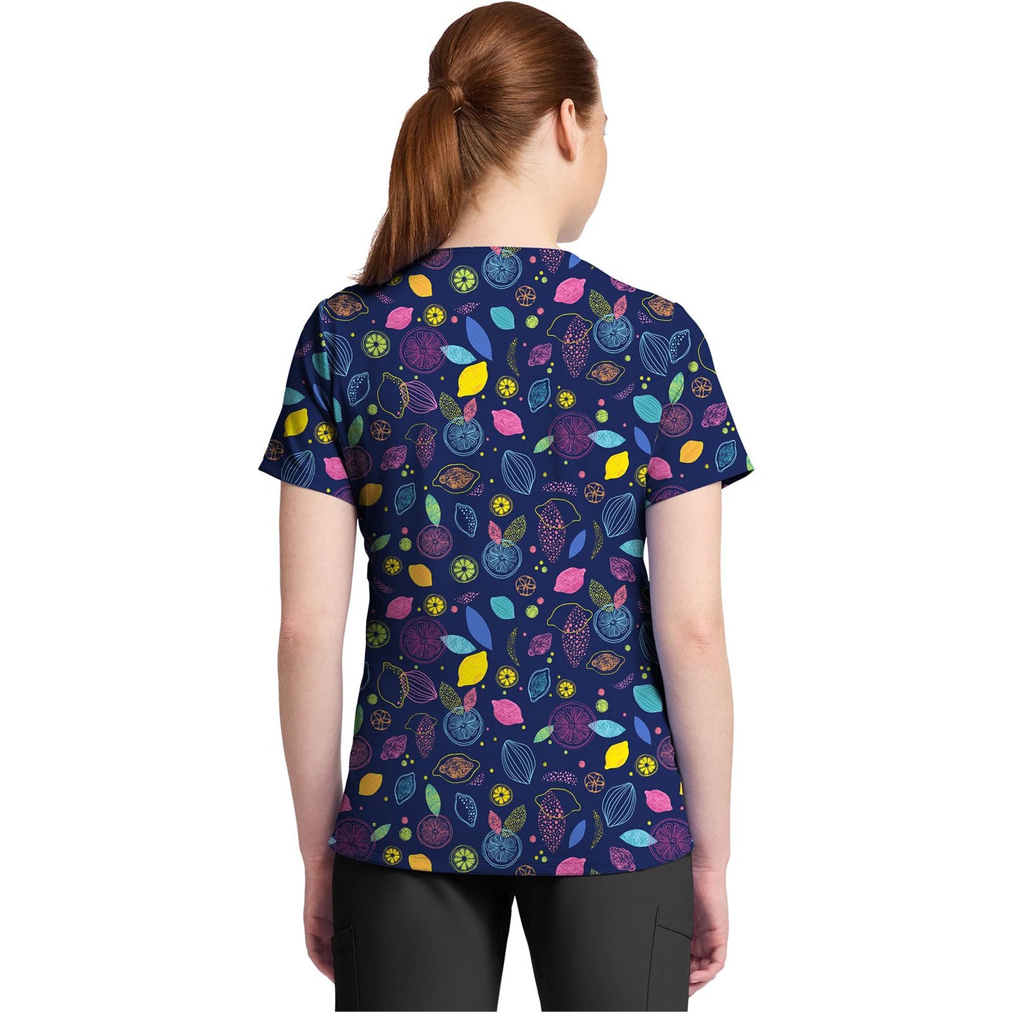 Women's High-Low V-Neck Top