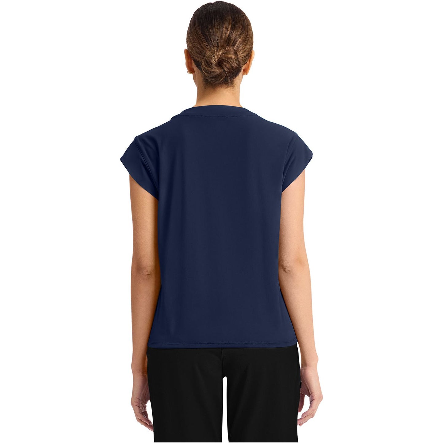 Women's 1-Pocket Crew Neck Top