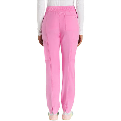 Mid Rise Pull-On Tapered Leg Cargo Pant