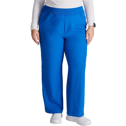 Mid Rise Pull-On Wide Leg Cargo Pant