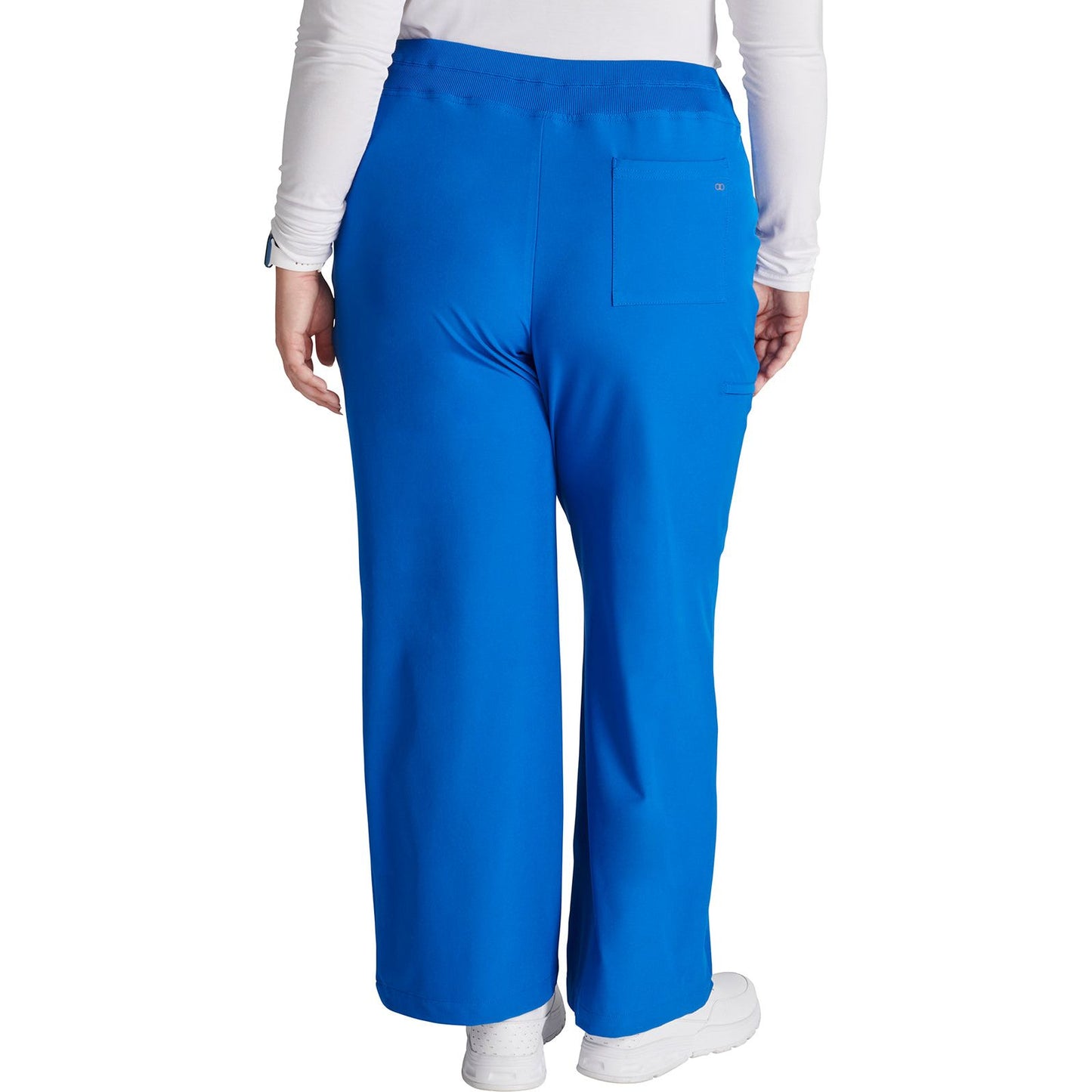 Mid Rise Pull-On Wide Leg Cargo Pant