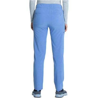 Mid Rise Drawstring Tapered Leg Pant