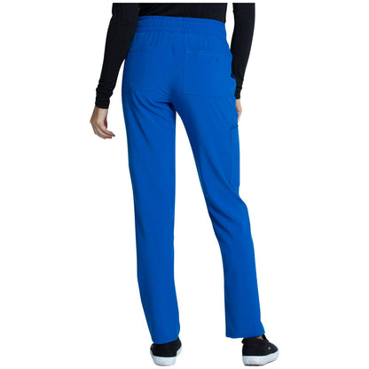 Mid Rise Drawstring Tapered Leg Pant