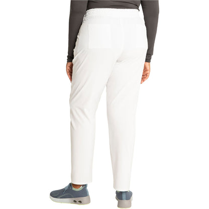 Mid Rise Drawstring Tapered Leg Pant