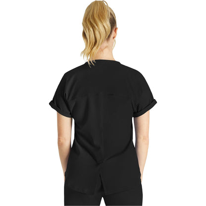 Zip V-Neck Tuckable Top