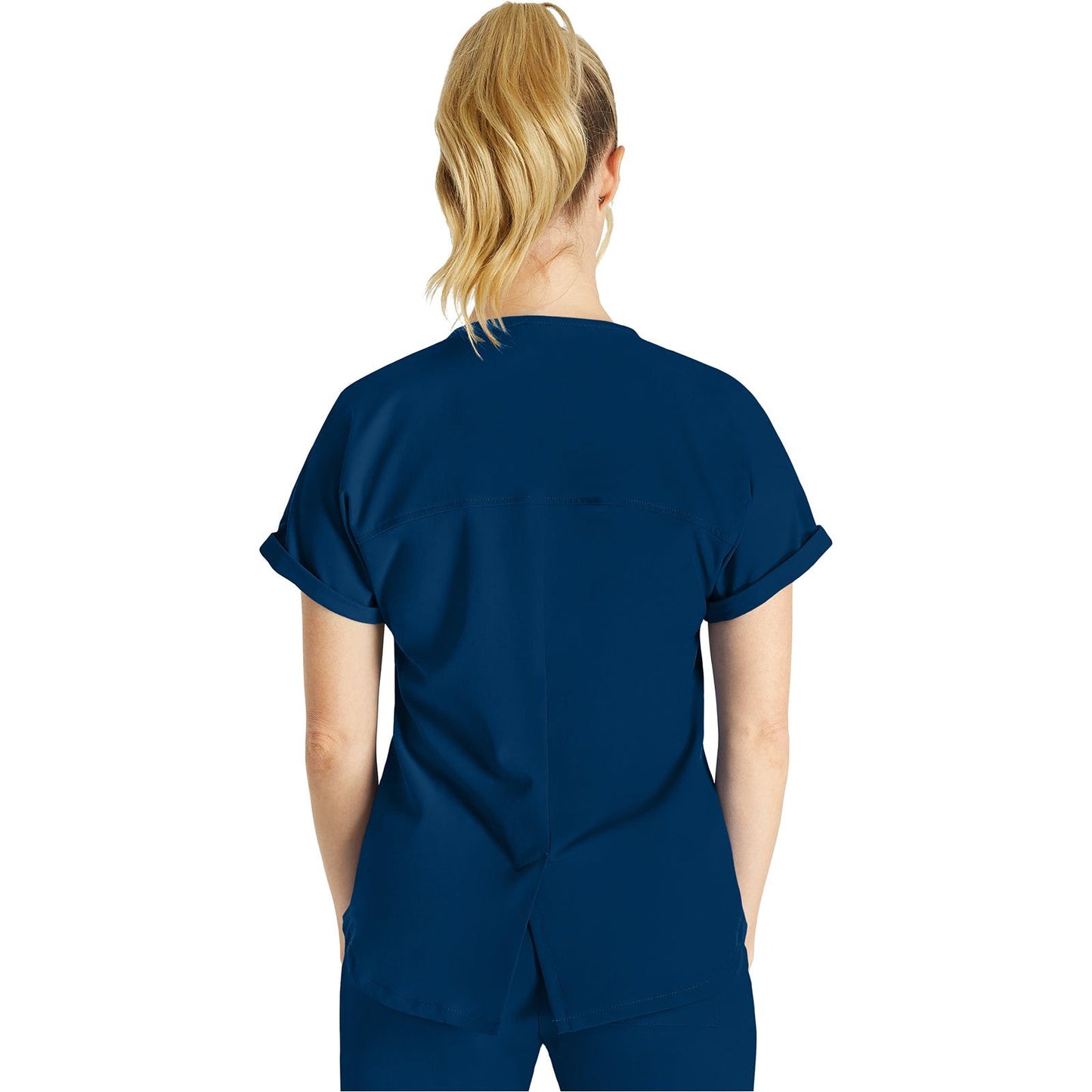 Zip V-Neck Tuckable Top