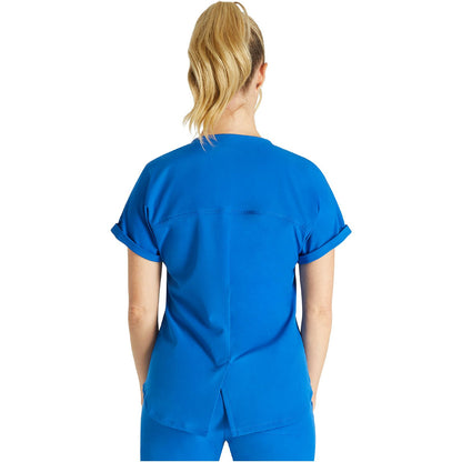 Zip V-Neck Tuckable Top