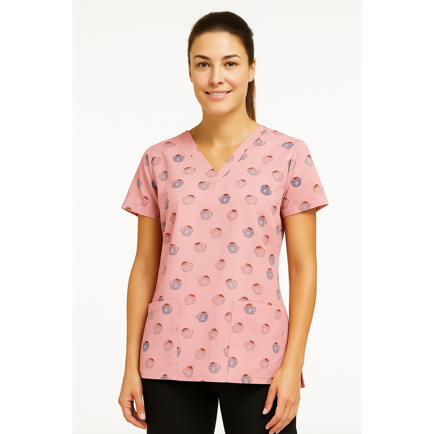 Women's WhiteCross Printed Top G617BNC SALE