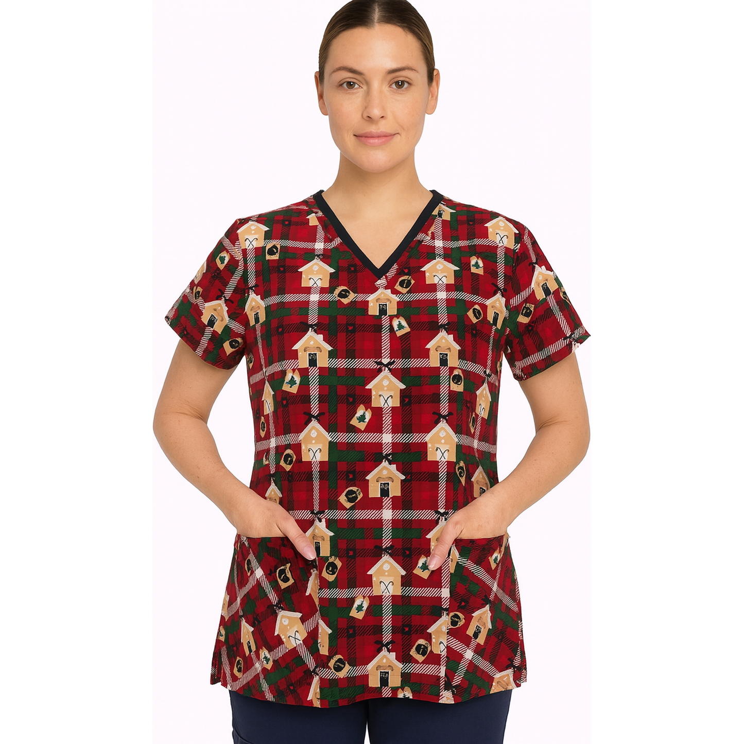 Women's WhiteCross Printed Top G617TGB SALE