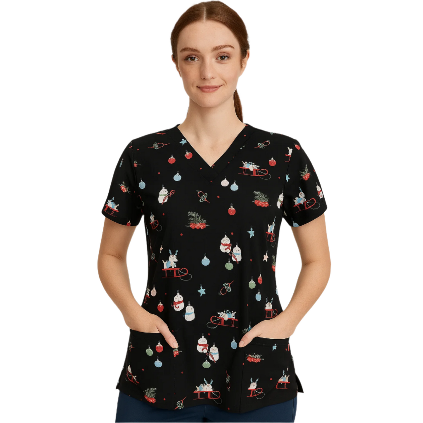 Women's WhiteCross Printed Top SALE