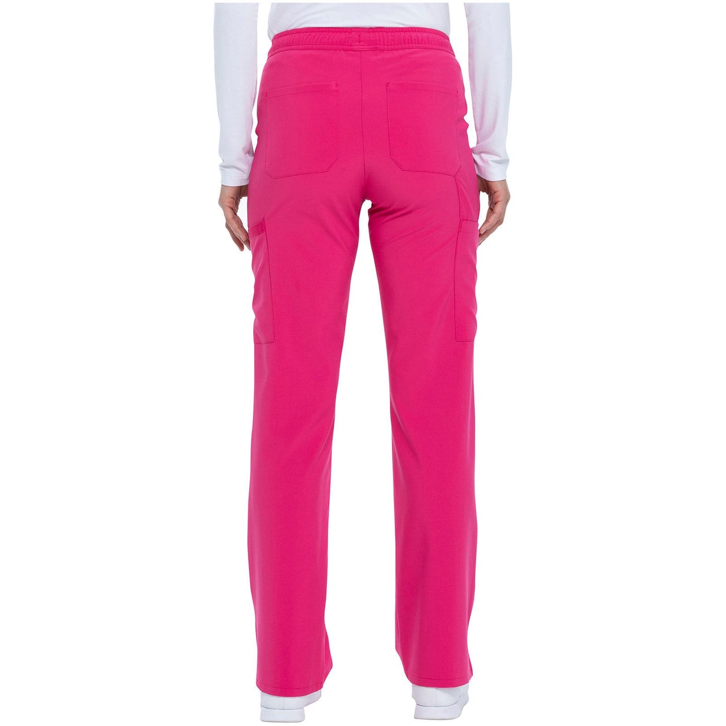 Mid Rise Straight Leg Drawstring Pant