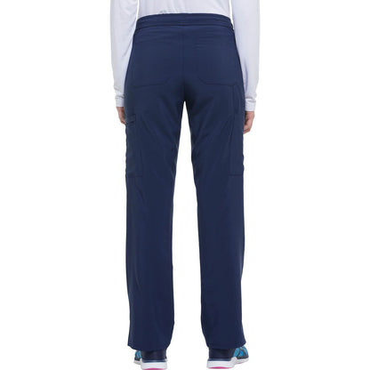Mid Rise Straight Leg Drawstring Pant