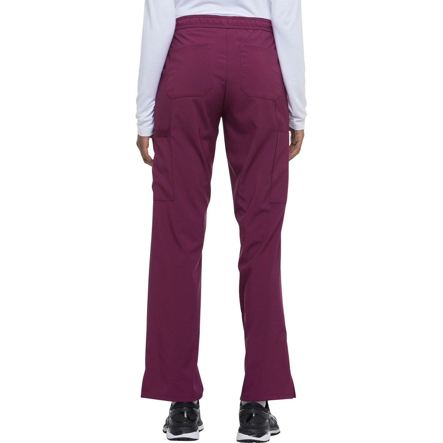 Mid Rise Straight Leg Drawstring Pant