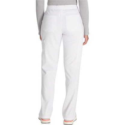 Mid Rise Straight Leg Drawstring Pant