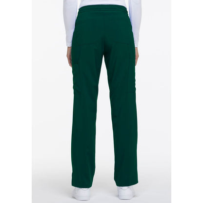 Mid Rise Straight Leg Drawstring Pant