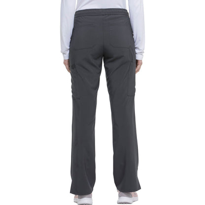 Mid Rise Straight Leg Drawstring Pant