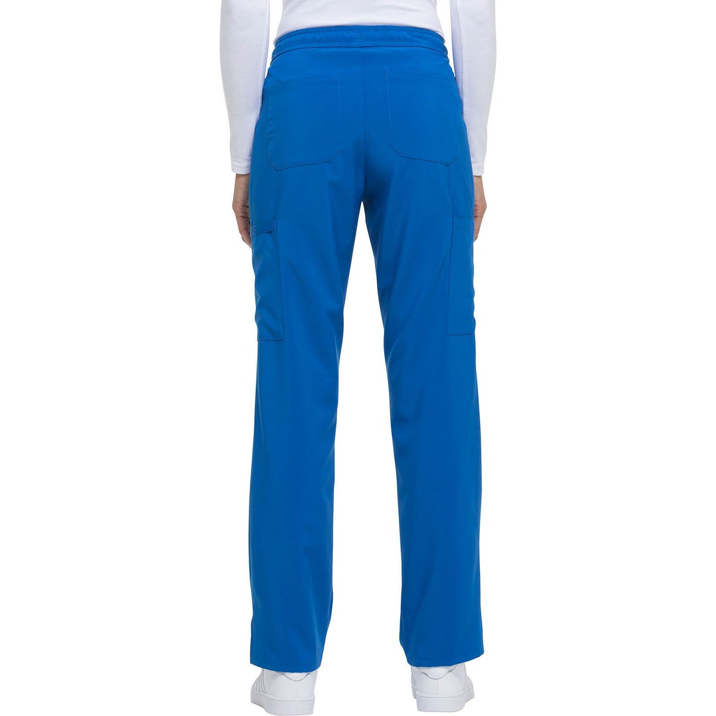 Mid Rise Straight Leg Drawstring Pant