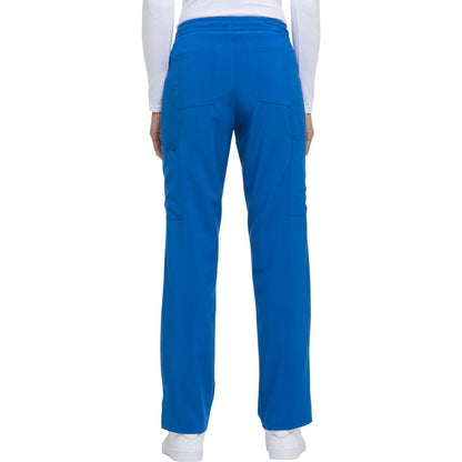 Mid Rise Straight Leg Drawstring Pant