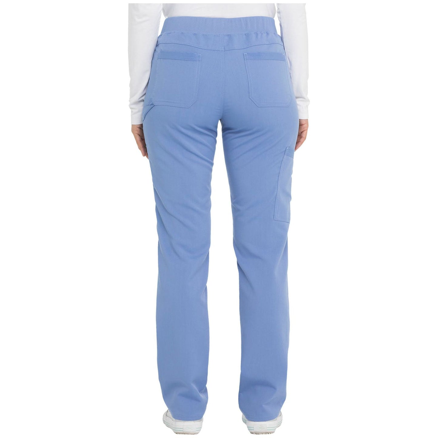 Mid Rise Tapered Leg Pull-on Pant