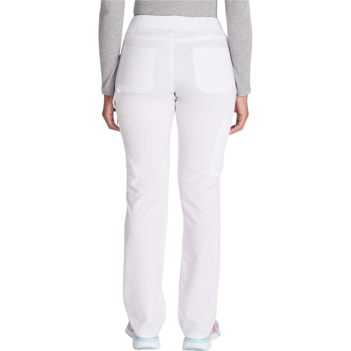 Mid Rise Tapered Leg Pull-on Pant