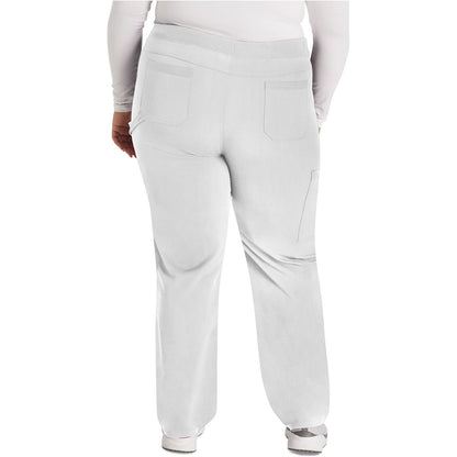 Mid Rise Tapered Leg Pull-on Pant