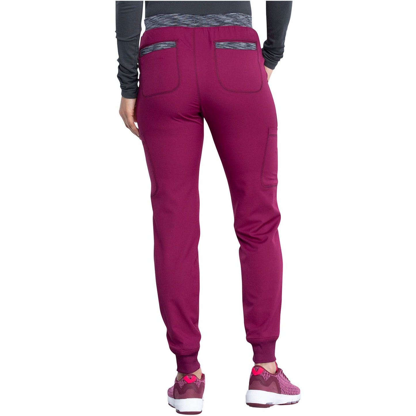 Natural Rise Tapered Leg Jogger Pant