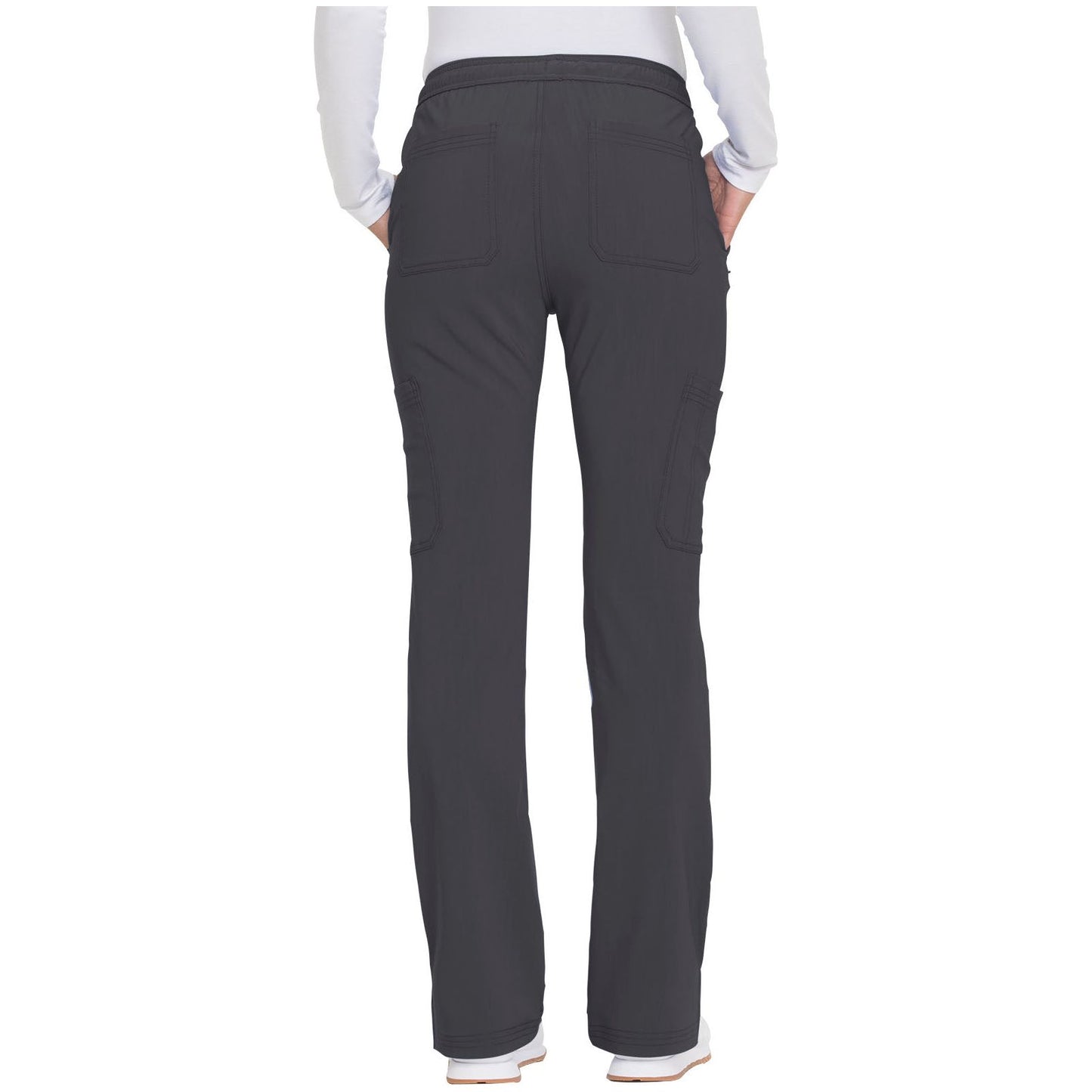 Mid Rise Boot Cut Drawstring Pant