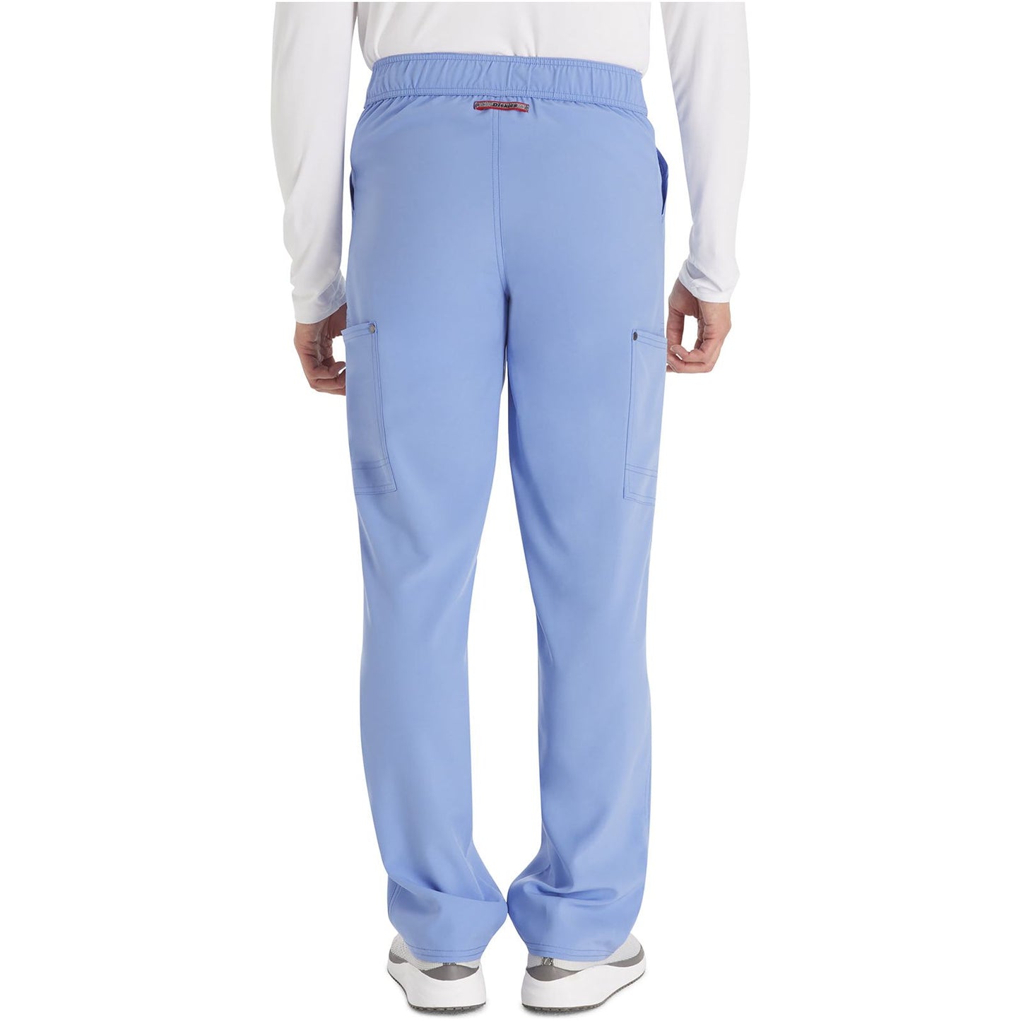 Men's Mid Rise Zip Fly Straight Leg Pant