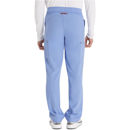 Men's Mid Rise Zip Fly Straight Leg Pant