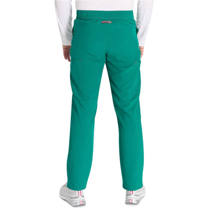 Men's Mid Rise Zip Fly Straight Leg Pant