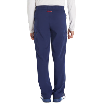 Men's Mid Rise Zip Fly Straight Leg Pant