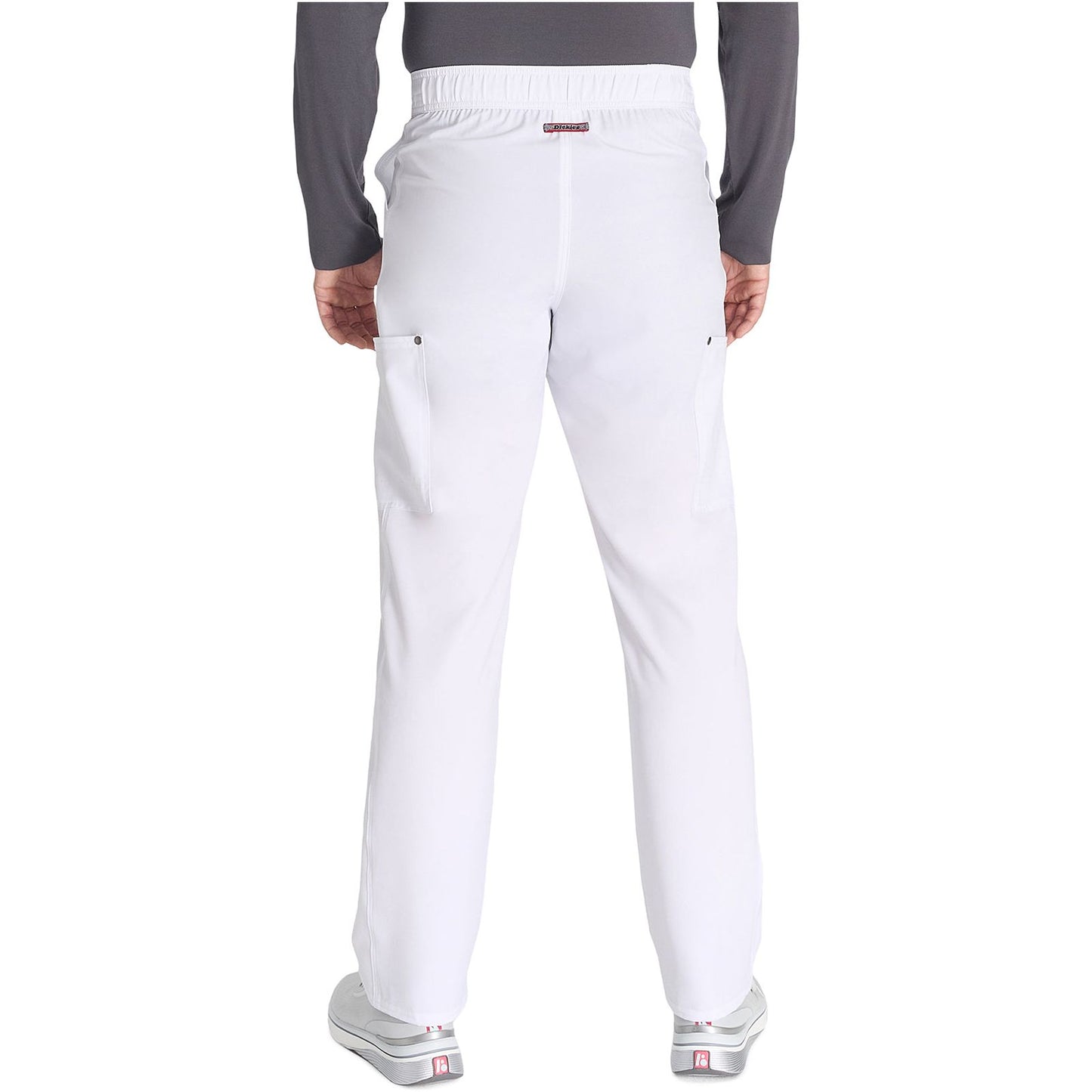 Men's Mid Rise Zip Fly Straight Leg Pant