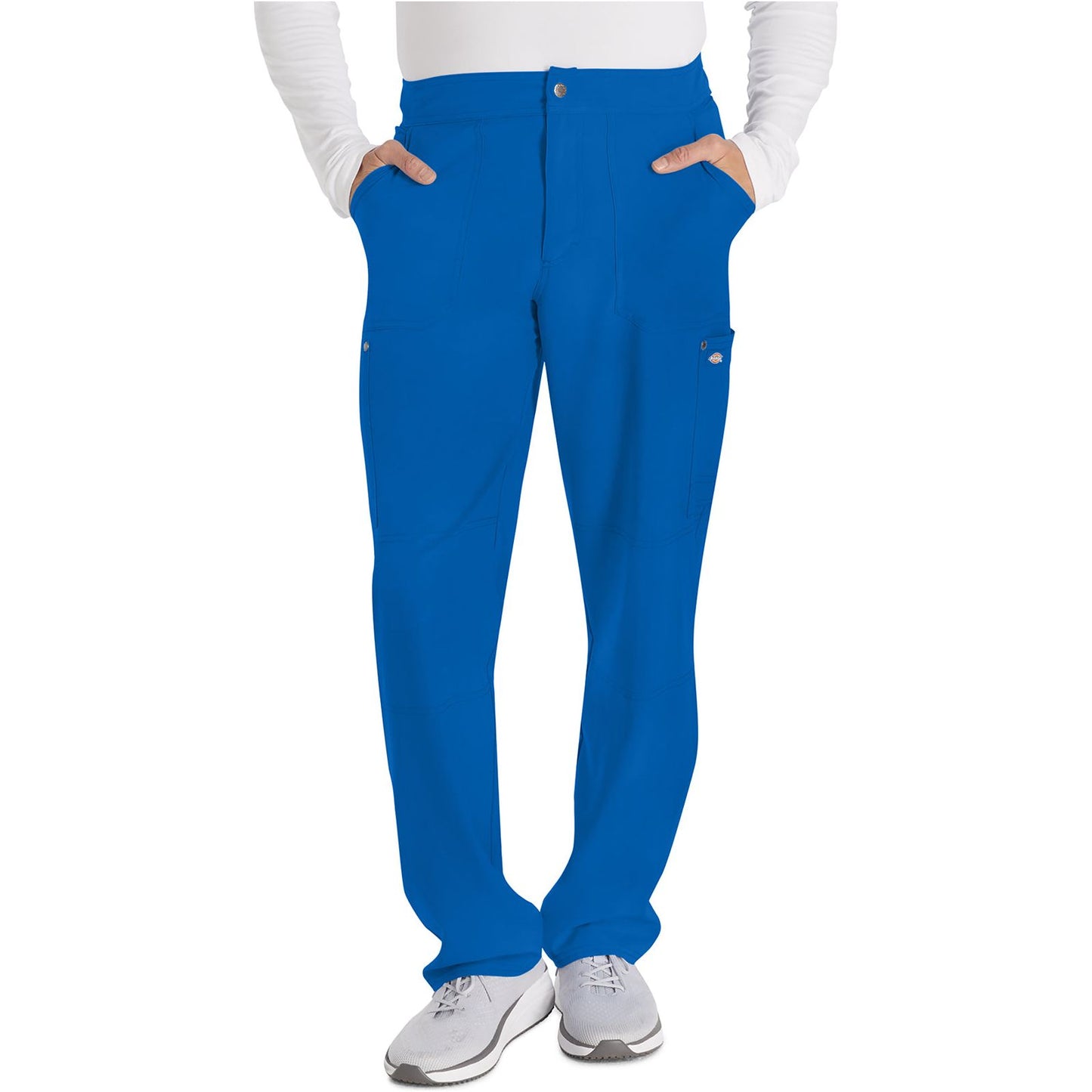 Men's Mid Rise Zip Fly Straight Leg Pant